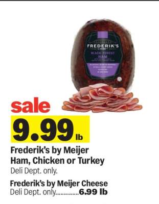 Frederik's by Meijer Ham, Chicken or Turkey