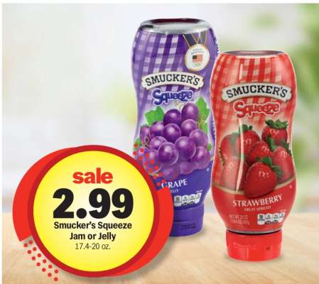 Smucker's Squeeze Jam or Jelly