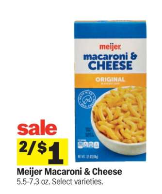 Meijer Macaroni & Cheese