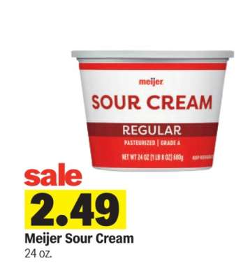Meijer Sour Cream