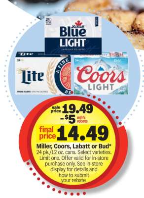Miller, Coors, Labatt or Bud