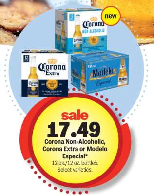 Corona Non-Alcoholic, Corona Extra or Modelo Especial