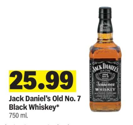Jack Daniel's Old No. 7 Black Whiskey*