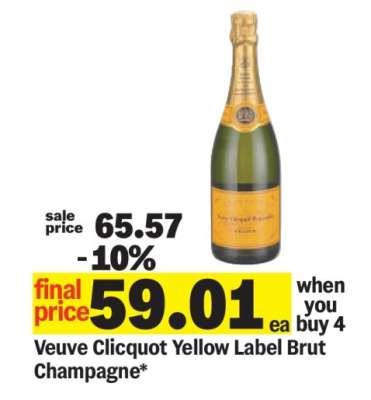 Veuve Clicquot Yellow Label Brut Champagne*