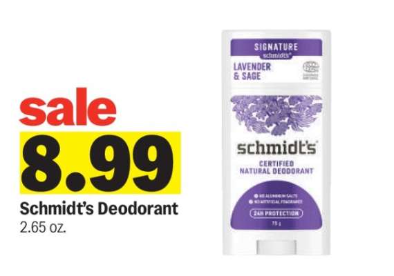 SCHMIDT'S DEODORANT