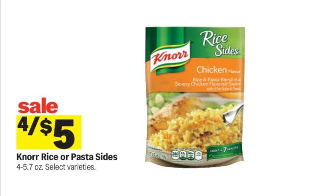 Knorr Rice or Pasta Sides