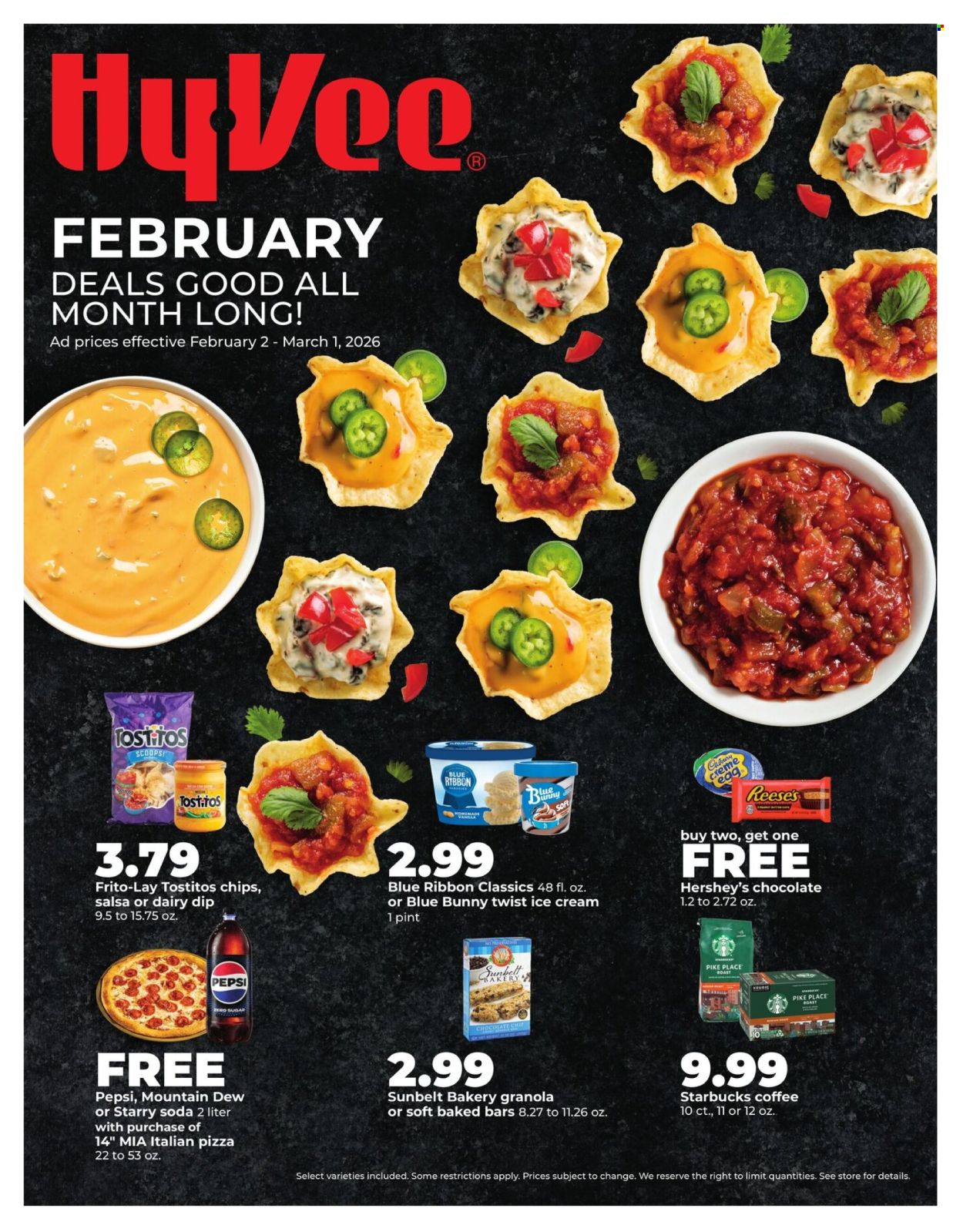 Hy-Vee ad - 02/02/2026 - 03/01/2026. Page 1