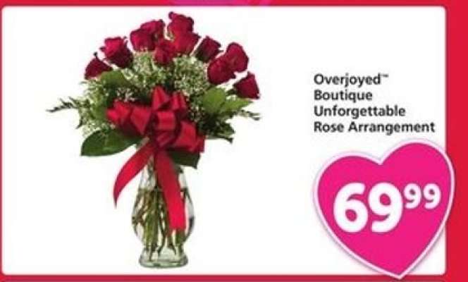 Overjoyed™ Boutique Unforgettable Rose Arrangement
