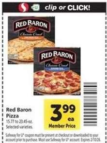 Red Baron Pizza