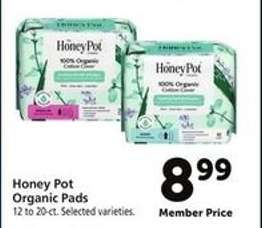 Honey Pot Organic Pads