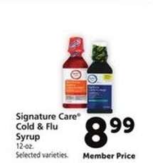 Signature Care Cold & Flu Syrup