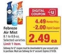 Febreze Air Mist