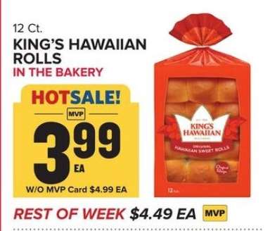 King's Hawaiian Rolls