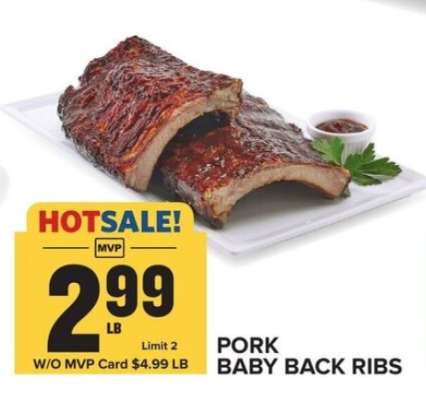 Pork Baby Back Ribs