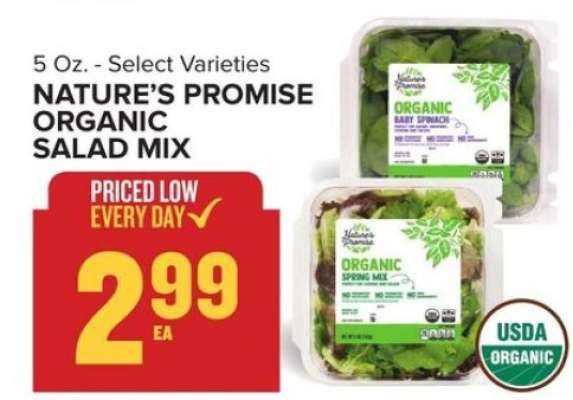 Nature's Promise Organic Salad Mix