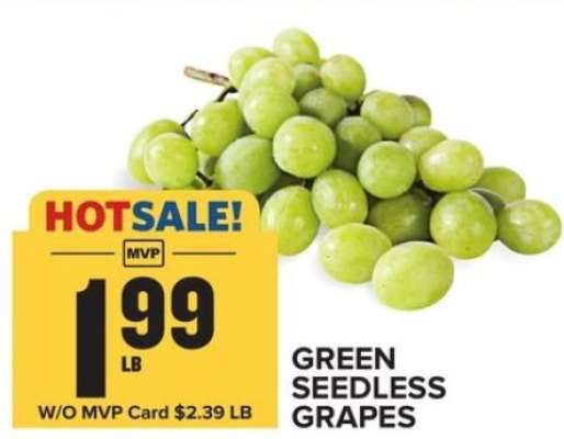 Green Seedless Grapes