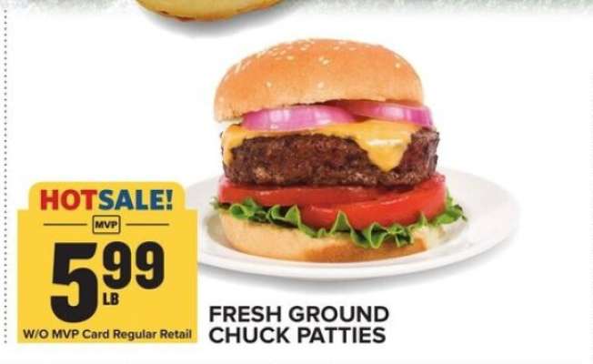 Fresh Ground Chuck Patties