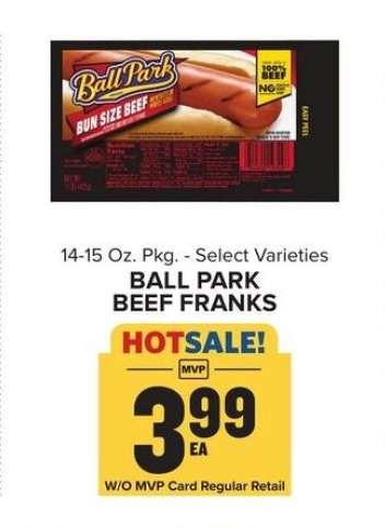 Ball Park Beef Franks