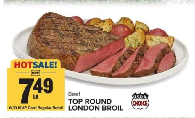 Beef Top Round London Broil