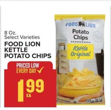 FOOD LION KETTLE POTATO CHIPS