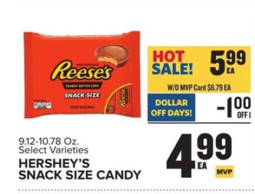 Hershey's Snack Size Candy