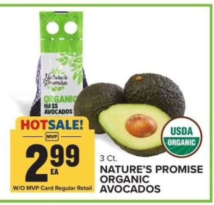 Nature's Promise Organic Avocados