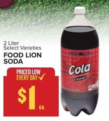 FOOD LION SODA