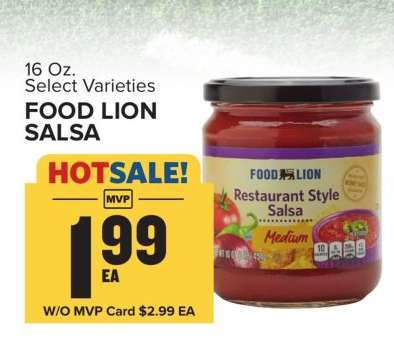 Food Lion Salsa