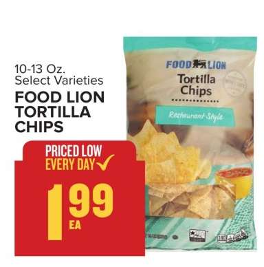 FOOD LION TORTILLA CHIPS