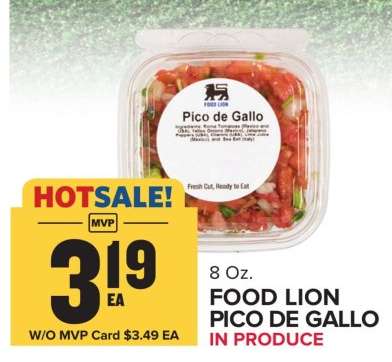 Food Lion Pico de Gallo