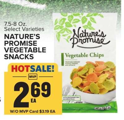 Nature's Promise Vegetable Snacks