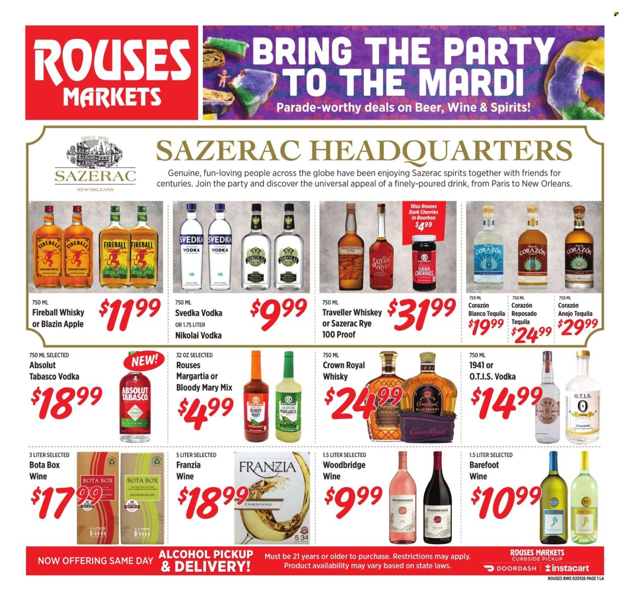 Rouses Markets ad - 02/01/2026 - 02/28/2026. Page 1