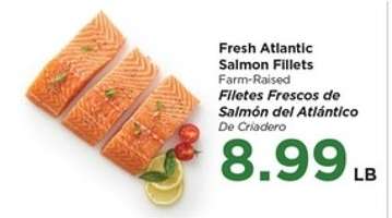 Fresh Atlantic Salmon Fillets
