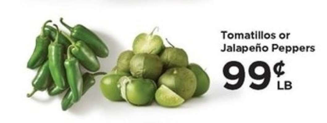 Tomatillos or Jalapeño Peppers