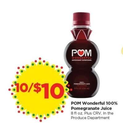 POM Wonderful 100% Pomegranate Juice