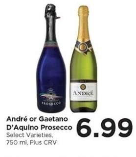 André or Gaetano D'Aquino Prosecco