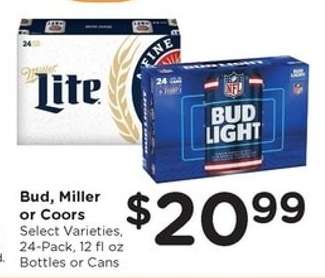 Bud, Miller or Coors