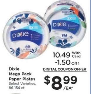 Dixie Mega Pack Paper Plates