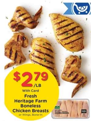 Fresh Heritage Farm Boneless Chicken Breasts