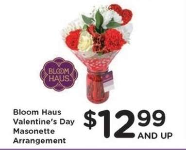 Bloom Haus Valentine's Day Masonette Arrangement