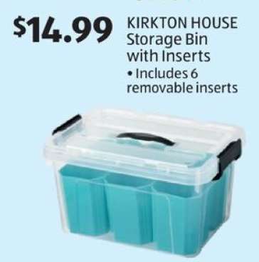 KIRKTON HOUSE Storage Bin with Inserts
