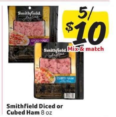Smithfield Diced or Cubed Ham