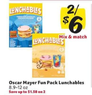 Oscar Mayer Fun Pack Lunchables