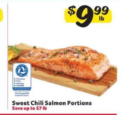 Sweet Chili Salmon Portions