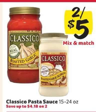 Classico Pasta Sauce