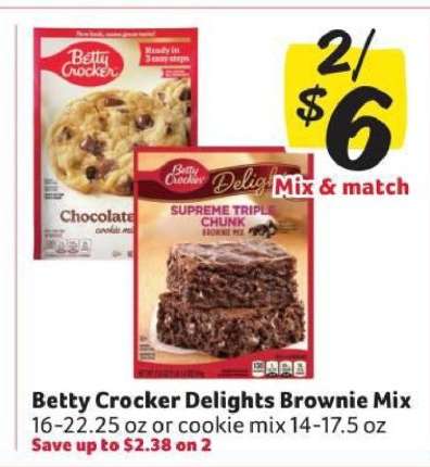 Betty Crocker Delights Brownie Mix