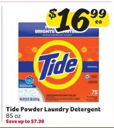 Tide Powder Laundry Detergent