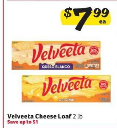 Velveeta Cheese Loaf