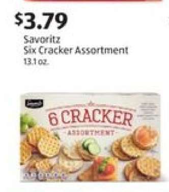 Savoritz Six Cracker Assortment