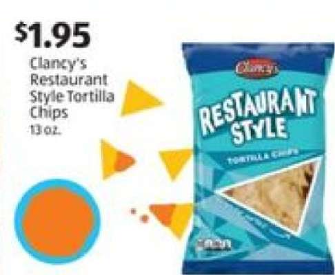 Clancy's Restaurant Style Tortilla Chips